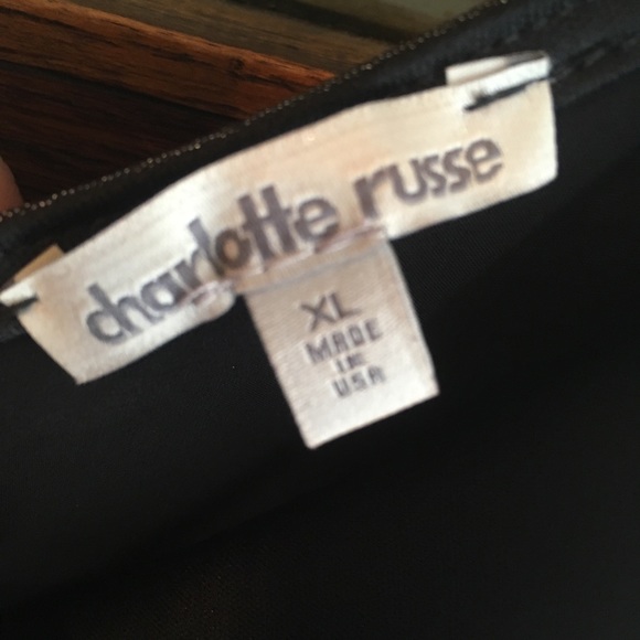 NWT CR Metallic Gunmetal Chrome Ruched One Shoulder Side Cutout - Picture 3 of 4